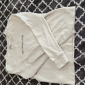 ZARA ivory sweater